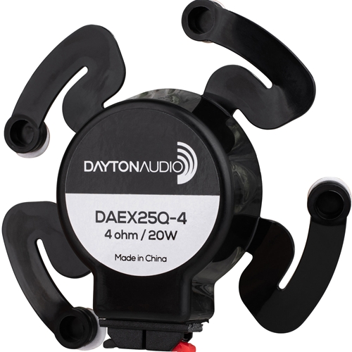 Dayton Audio - DAEX25Q-4 Quad Feet 25mm Exciter 20W 4 Ohm