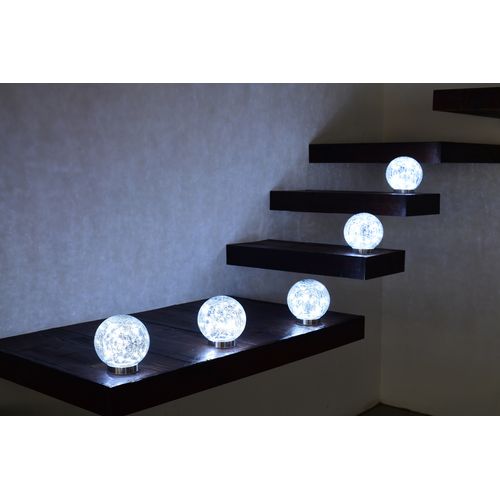 LEDガーデンソーラーライト ピッコロ3 WLL-1030-2(WH) YAMAZEN 庭園灯