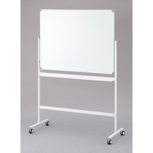 スタンド式片面ホワイトボード KJWS-1290 アイリスチトセ 事務机