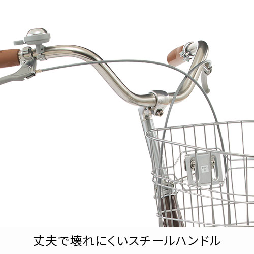 店舗受取限定】軽くこげる小径自転車 カウニス 22インチ オートライト