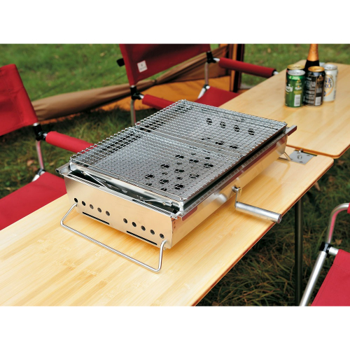 リフトアップBBQ BOX CK-160 snow peak 木炭コンロ | ホームセンター