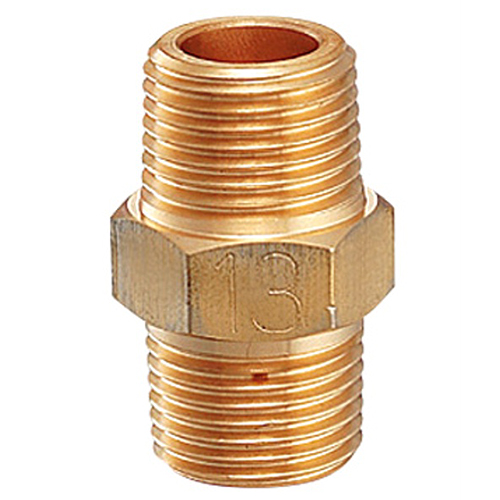 砲金ニップル 6128-13 カクダイ 配管パーツ（その他