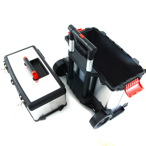 ステンレスツールステーション F-TS002 SK11 アルミケース工具箱