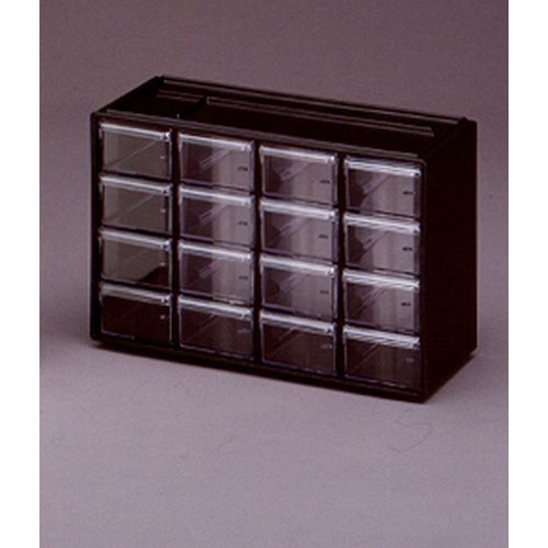 パーツ収納 パーツキャビネット PC-30 ブラック PC30BK_1256 アイリス