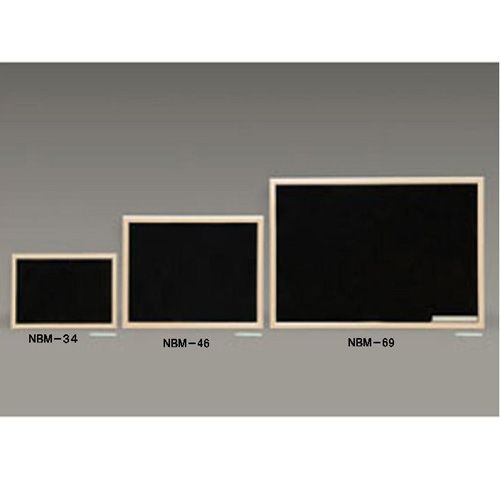 ウッドブラックボード NBM-34 ペア アイリスオーヤマ 掲示ボード 縦
