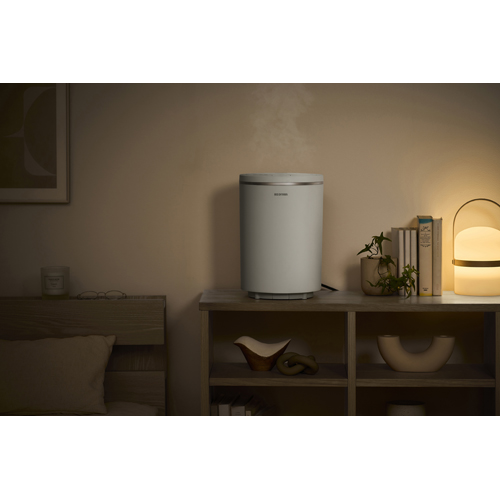 スチーム式加湿器 AHM-MH40-W アイリスオーヤマ 加湿器 400ml ホワイト