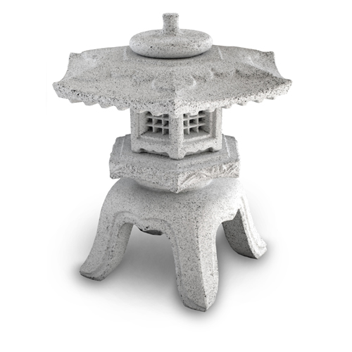 御影調 NXstyle(ネクスタイル) 庭石 角雪見灯籠1尺 | ホームセンター