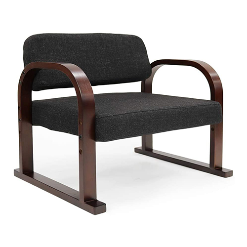 立ち上がりラクラク 優しいお座敷座椅子 みやび miyabi-bk cyberlife