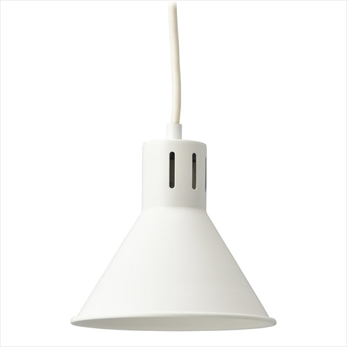 ペンダントライト 傘型セード ホワイト 電球別売 LT-YWE26-W OHM 照明