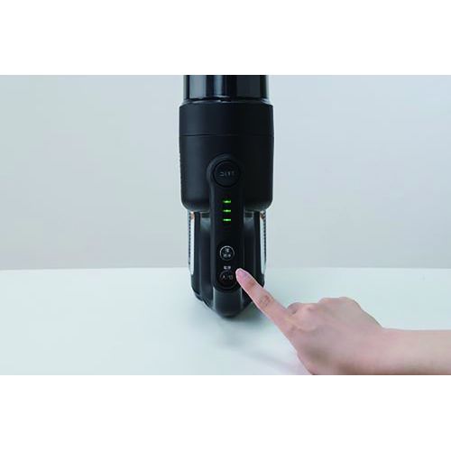 コードレススティッククリーナー黒 JC30SM01-BK MAXZEN 集塵