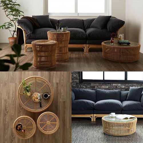 テーブル T280ND サンフラワーラタン テーブル | ホームセンター通販は