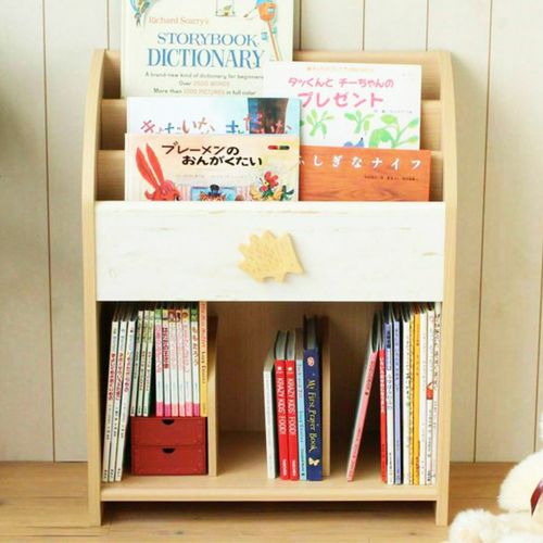絵本棚 LAK-7055BSB 白井産業 キッズ収納 3段 ラック | ホームセンター
