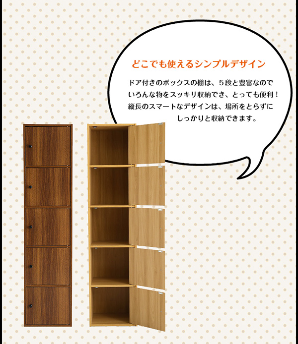 マルチカラーボックス5D【NEST.】5ドアタイプ ET-T5D--DBR ダーク