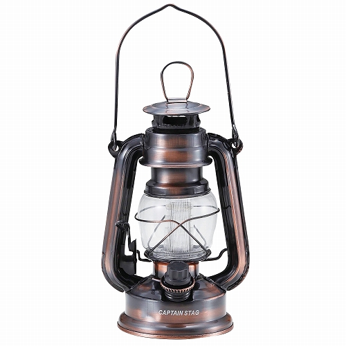 アンティーク暖色LEDランタン(ブロンズ) M-1328 CAPTAIN STAG ランタン