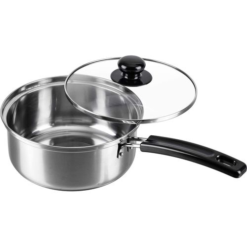 クックウェア ガス火・IH対応 ステンレス片手鍋18cm SRB-1392 和平