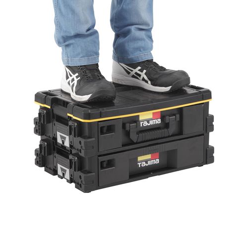 セフ引出しボックス2段セット TBーHBOX2 タジマ パーツケース