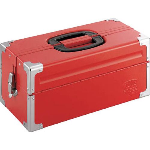 ツールケース(メタル) V形2段式 433X220X195mm BX322 TONE パーツ