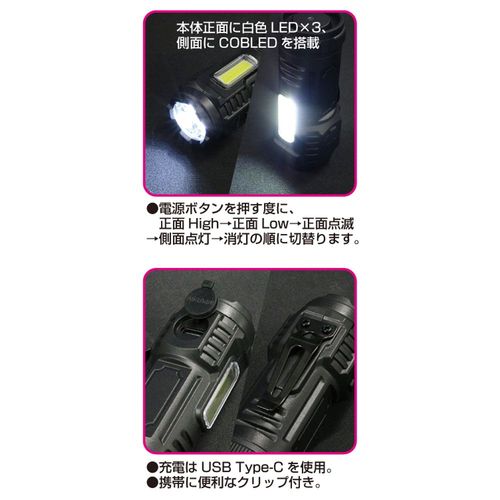 ミニフラッシュライト BT-FL180 BT 投光器 | ホームセンター通販はDCM