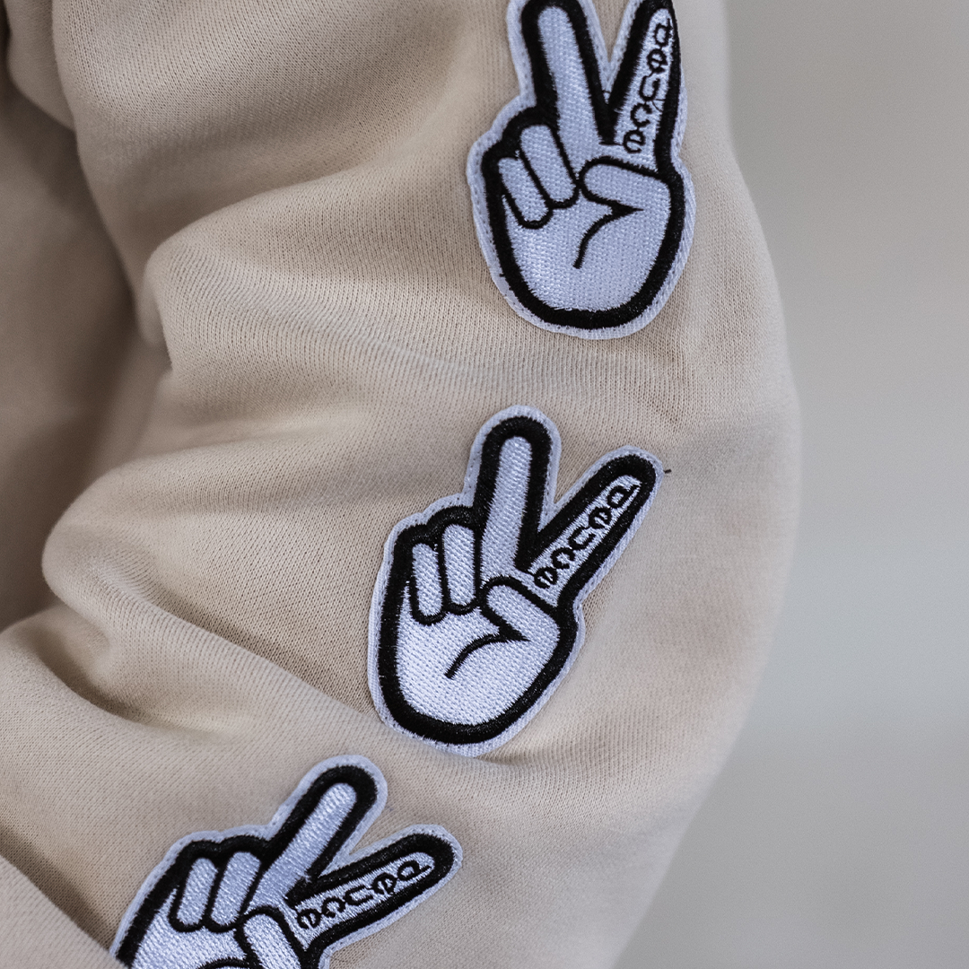Deuce Peace Street Hoodie | Cream – Deuce Brand