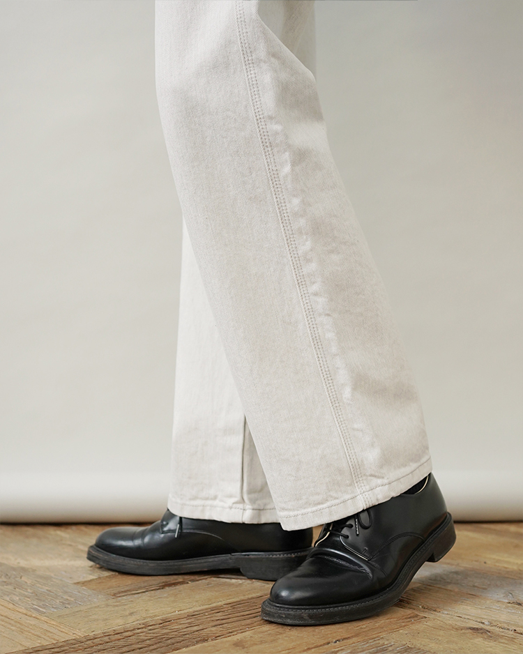 The Jet Jean - White (TEMT028-IV) | Tu es mon Tresor(トゥ・エ