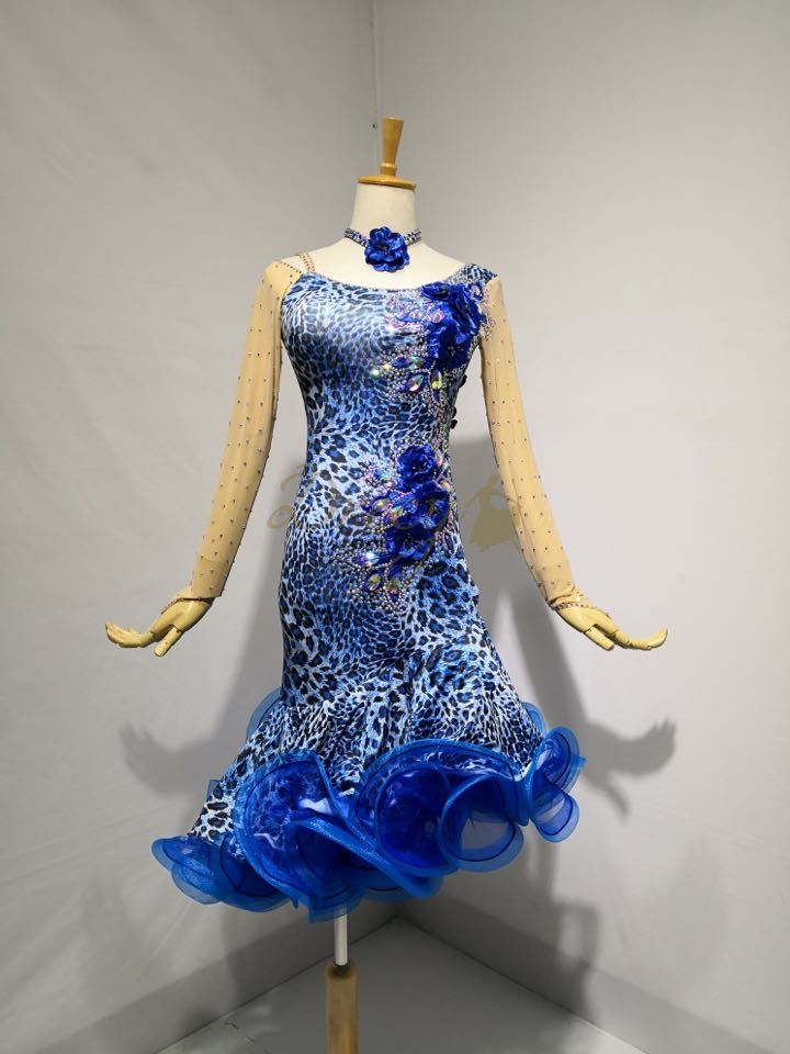 社交ダンスドレス・ラテンドレス・オーダーメイド対応（競技・デモ用