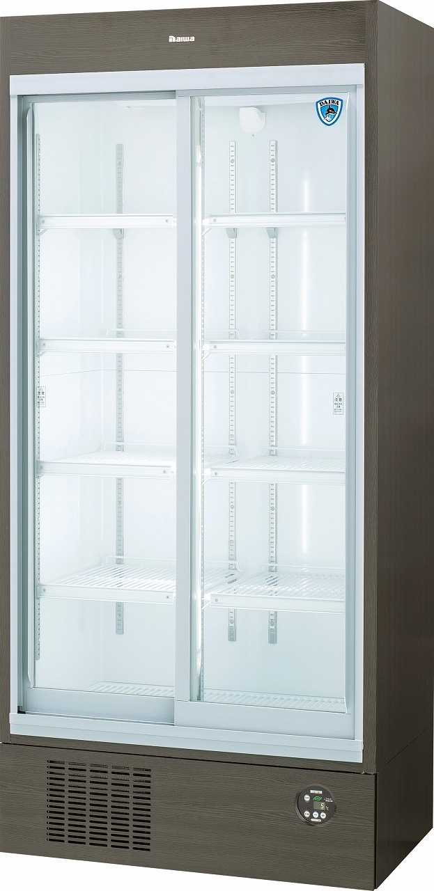 下置型]インバータ制御スライド扉冷蔵ショーケース エコ蔵くん | 店舗