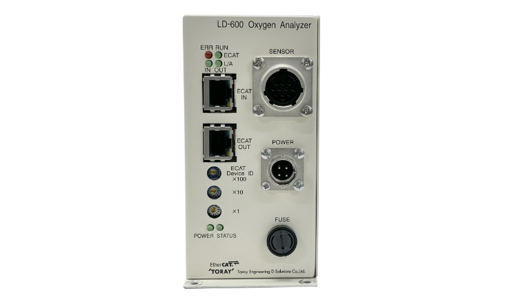 ジルコニア式EtherCAT酸素濃度計 LD-600/SDセンサ