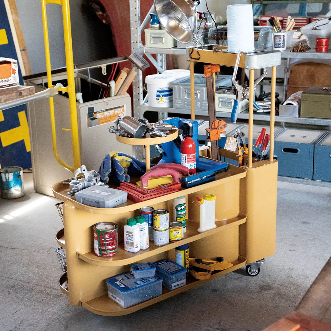 DULTON ONLINE SHOP | UTILITY STORE WAGON SAND BEIGE(M BEIGE): 家具