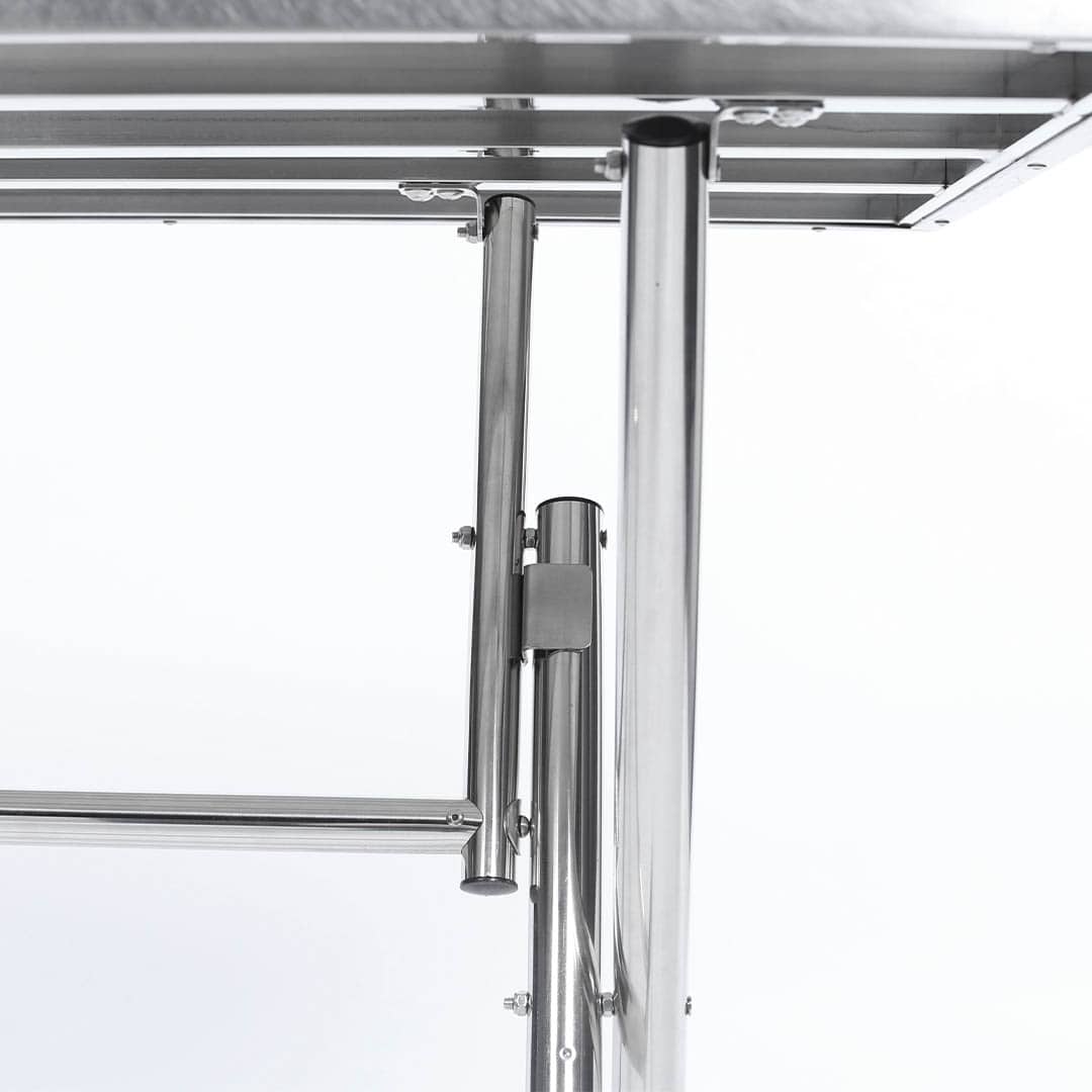 DULTON ONLINE SHOP | STAINLESS FOLDING TABLE 1200×700(1200×700): 家具