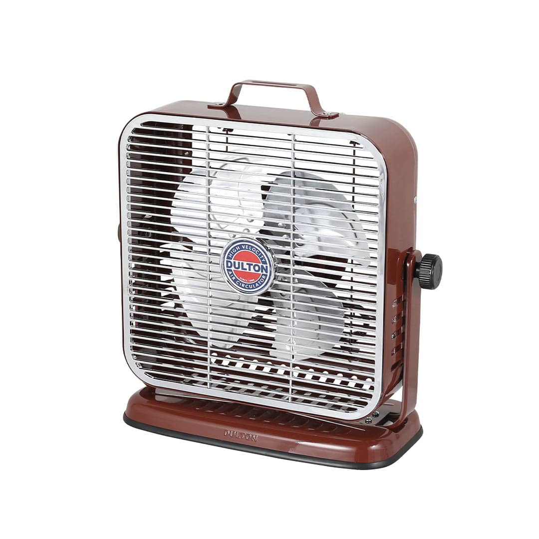 DULTON ONLINE SHOP | AIR CIRCULATOR BRICK BROWN/CHROME(BRICK BROWN
