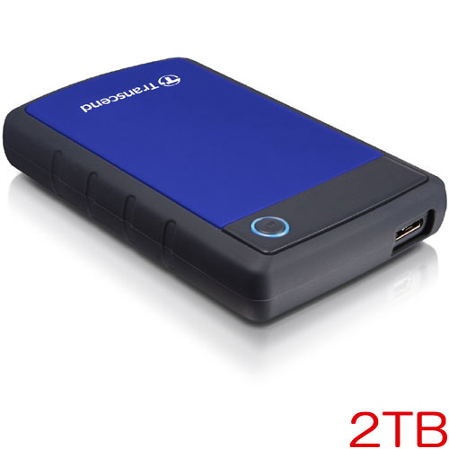 e-TREND｜トランセンド TS2TSJ25H3B [StoreJet 25H3 USB 3.0 2TB ブルー]