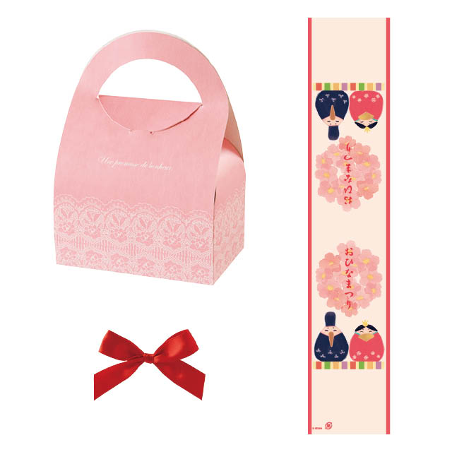 ひなまつりギフトボックスセット-5: ラッピングセット｜ギフト