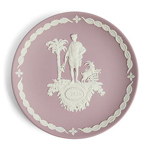 ジャスパー 干支トレイ 2026 「ウマ」 12.5cm (WW28-1075612)