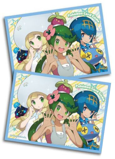 マオ・スイレン・リーリエ デッキシールド 64枚 - ENNDALGAMES買取館2