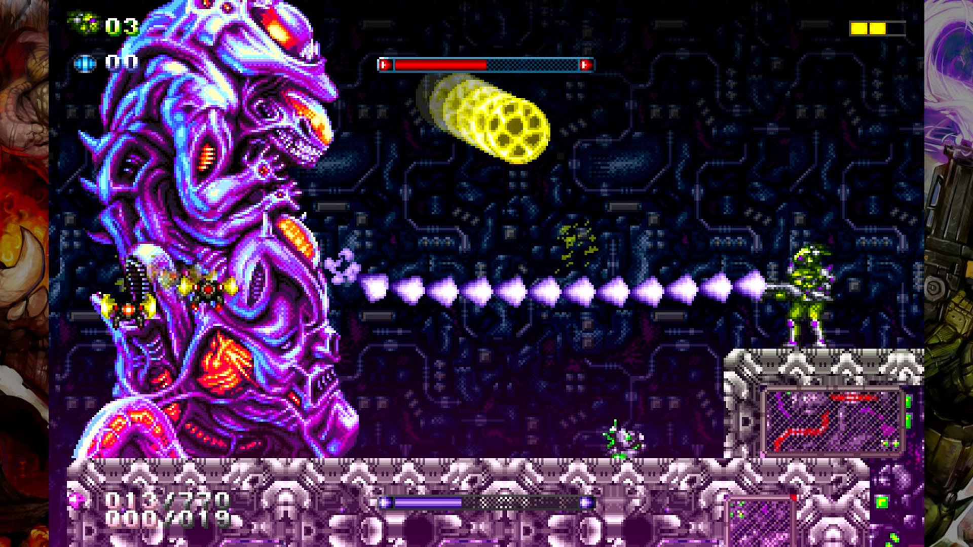 Gunlord X - ピクセルアートプラットフォームアクション「Gunlord X