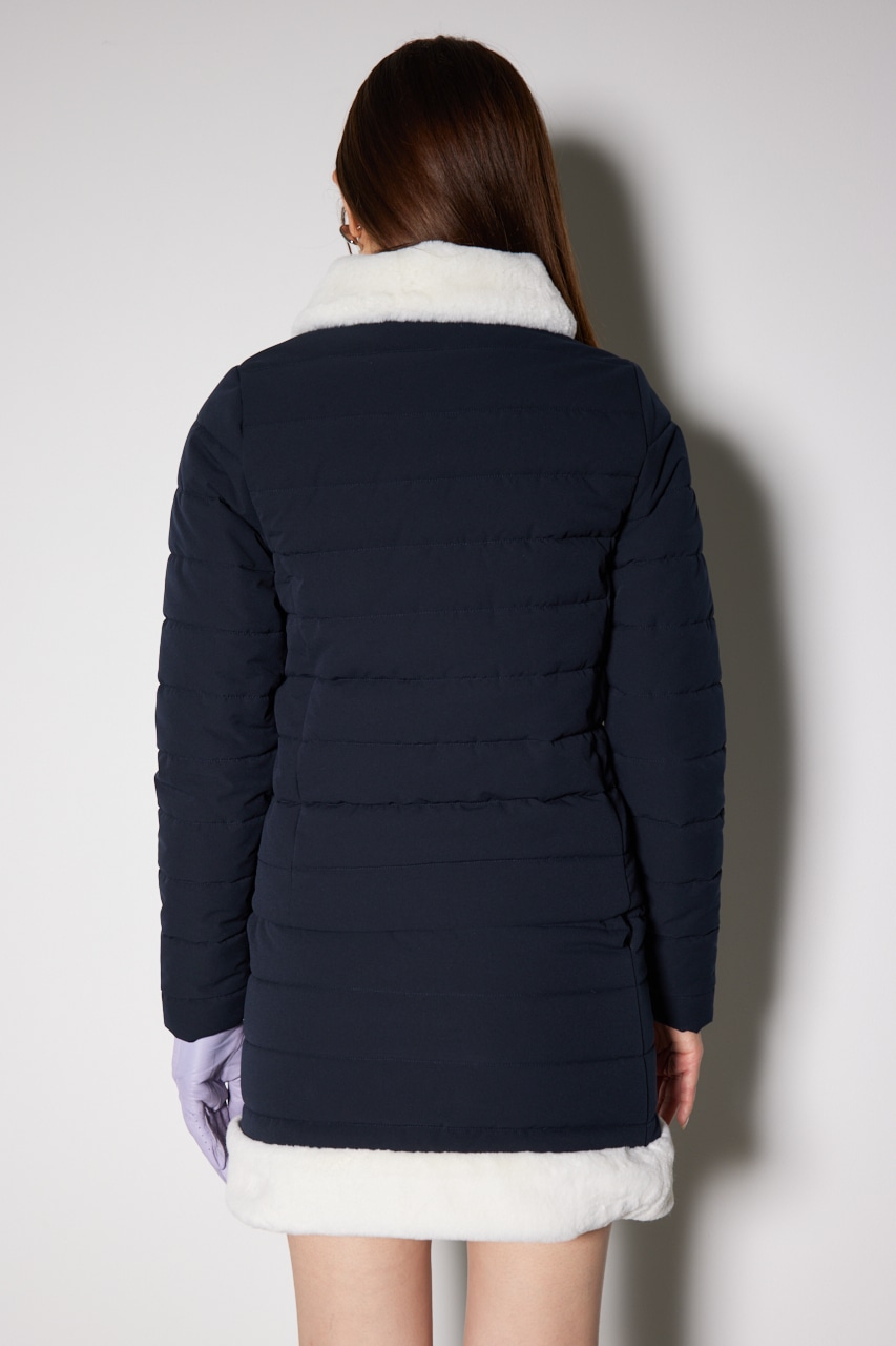 RIENDA GOLF | 【RIENDA GOLF】Fファーカラーキルティングジャケット