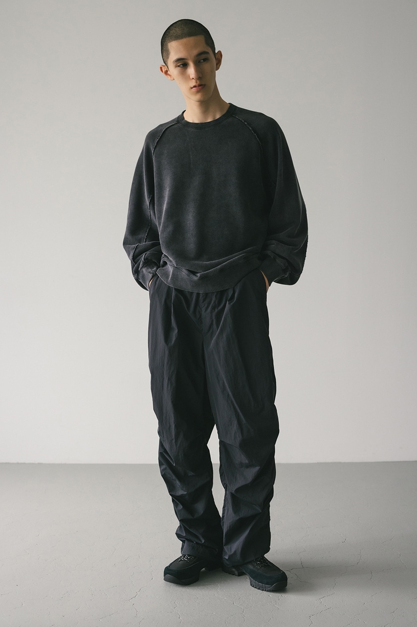 STYLEMIXER | サイドギャザーナイロンパンツ (パンツ ) |SHEL'TTER