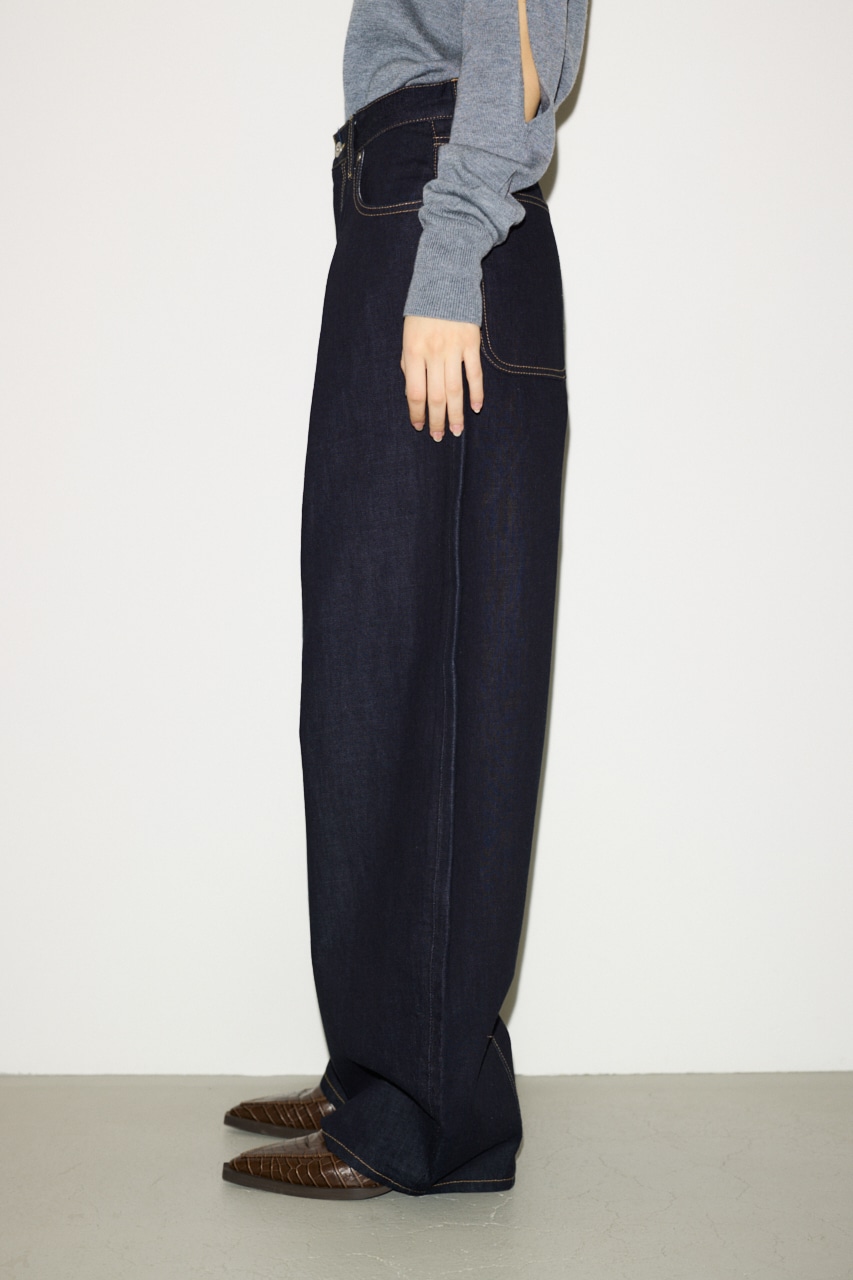 THROW by SLY | 【THROW】J／W CURVE TUCKED パンツ (ワイド ) |SHEL