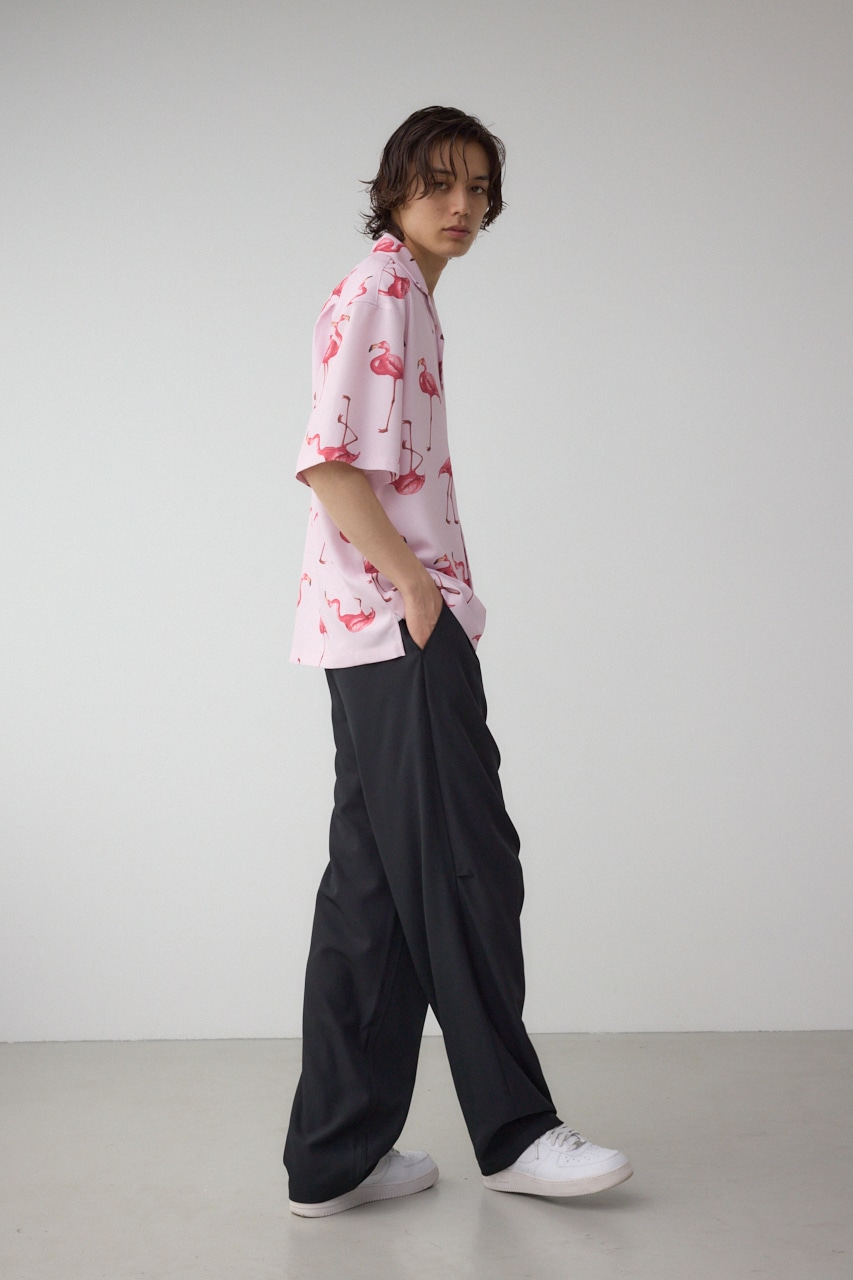 AZUL BY MOUSSY | フラミンゴアロハシャツ (シャツ・ブラウス ) |SHEL