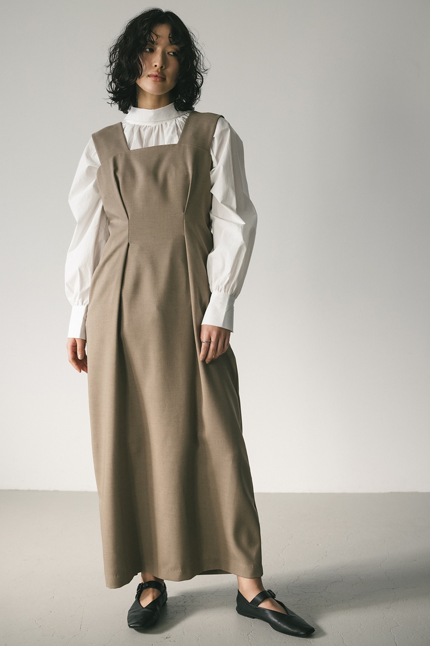 STYLEMIXER | ワイドストラップワンピース (ワンピース(ロング