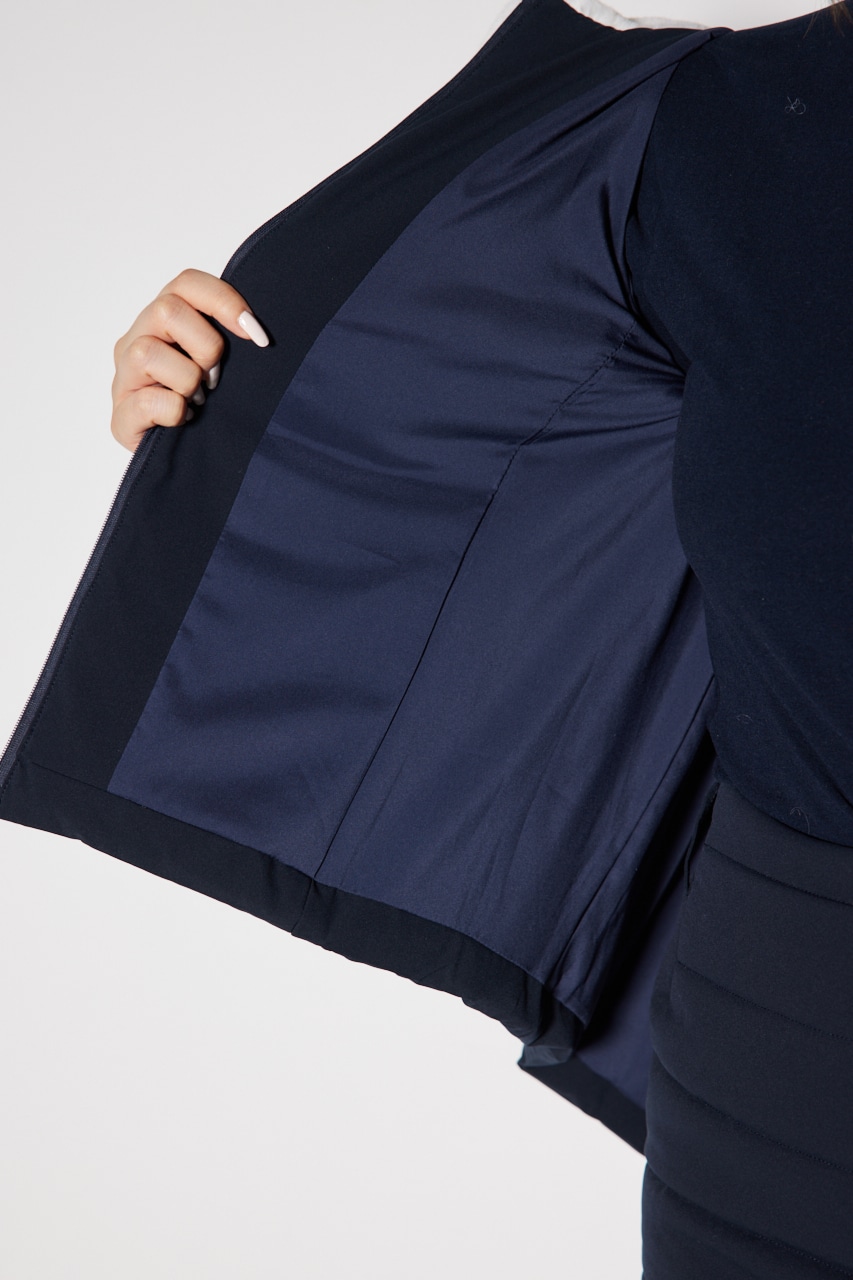 RIENDA GOLF | 【RIENDA GOLF】Fファーカラーキルティングジャケット