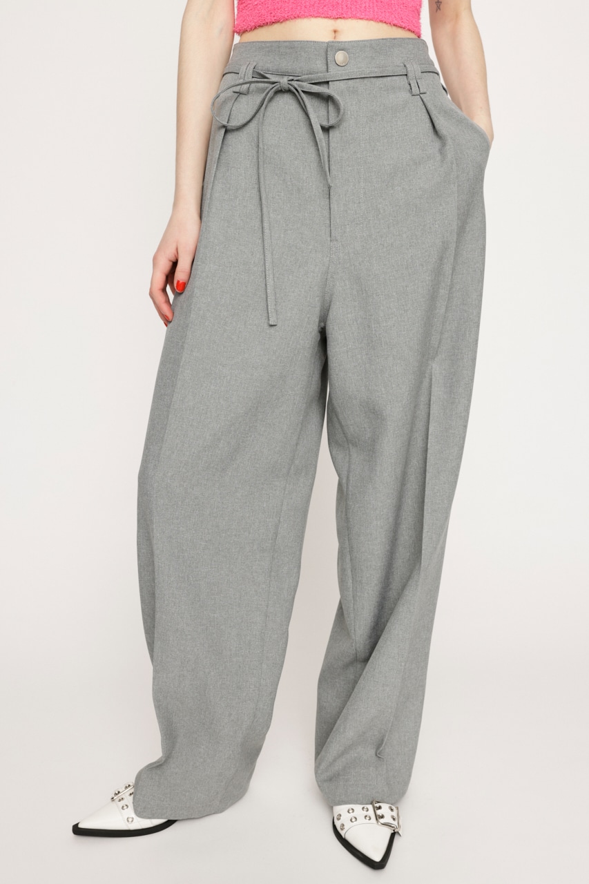 SLY | WAIST TIE STRAIGHT WIDE パンツ (パンツ ) |SHEL'TTER WEBSTORE
