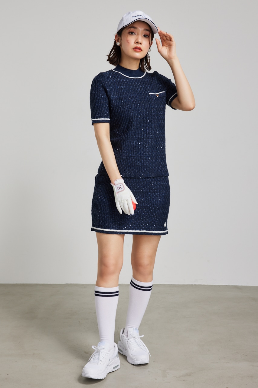 RIENDA GOLF | 【RIENDA GOLF】ニットツイードタイトJW/SK (スカート