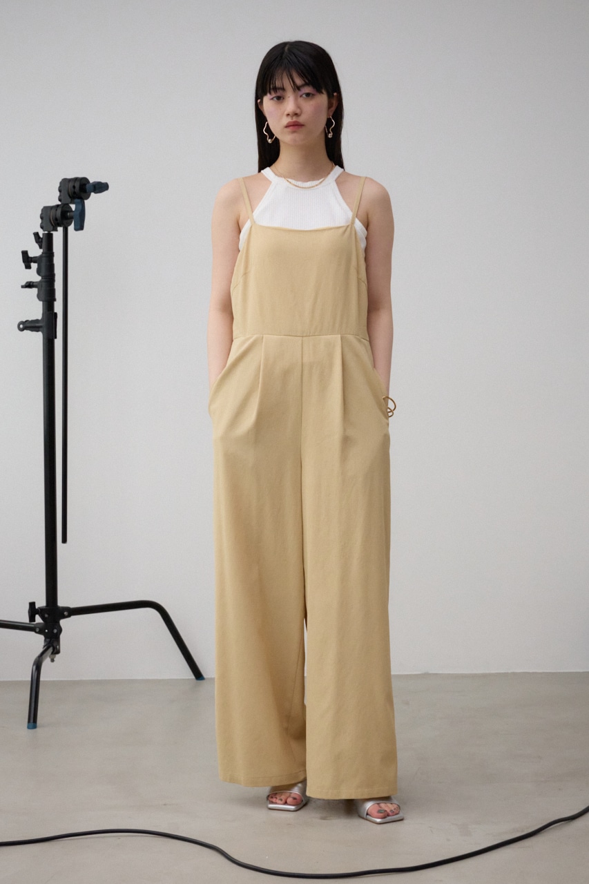 AZUL BY MOUSSY | バックオープンサロペット (ワンピース(ロング