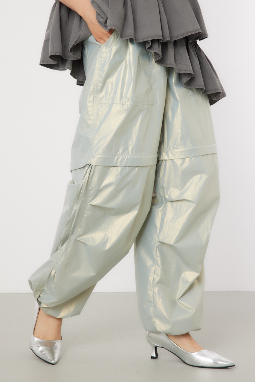 RODEO CROWNS WIDE BOWL | メタリックパラシュートパンツ (パンツ