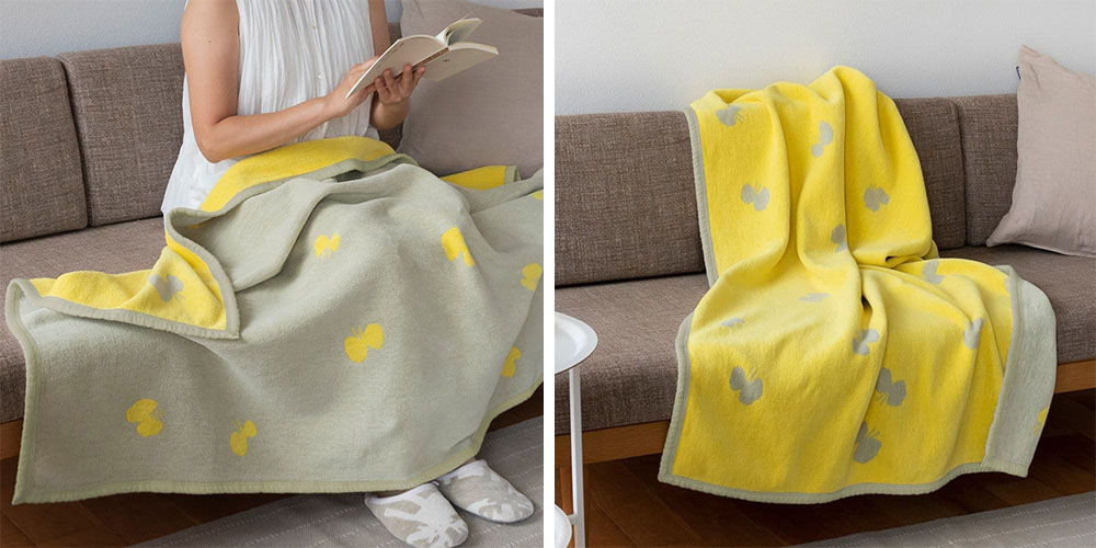 春に贈るギフト「KLIPPAN コットン ミニブランケット」 | サステナブル