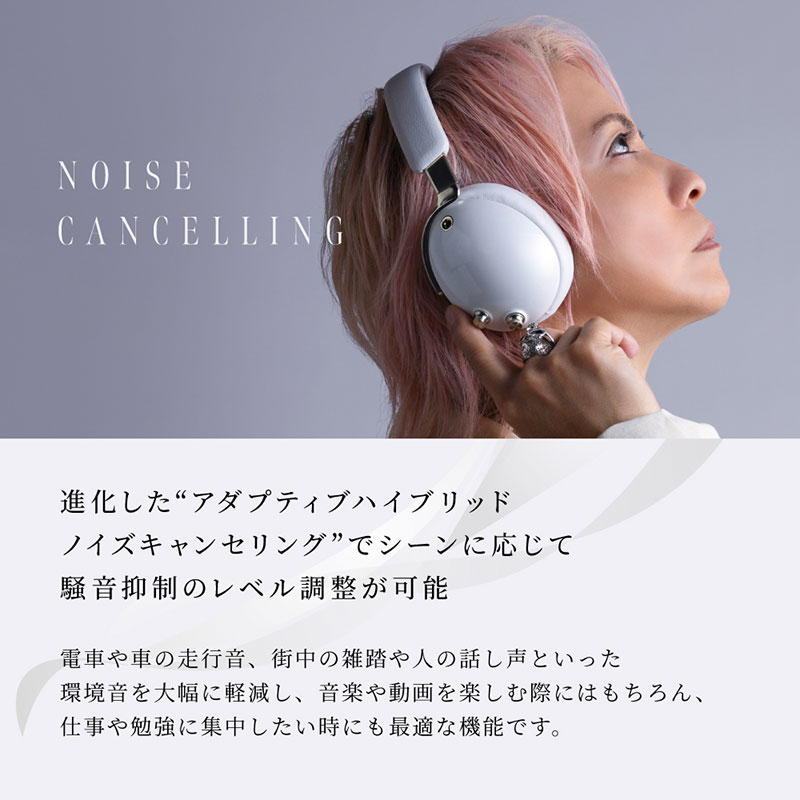 AVIOT WA-J1-WH オーバーイヤー型ヘッドフォン White|エディオン公式通販