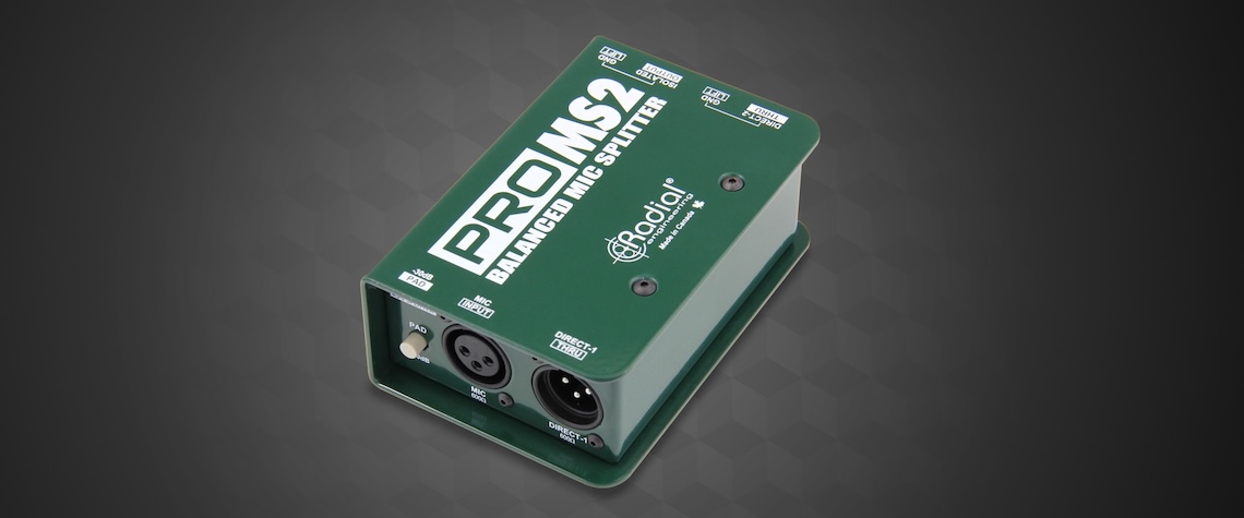 Radial Engineering（ラジアル・ラディアル） パッシブ・マイク