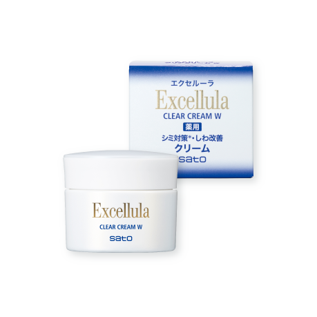エクセルーラ クリアクリーム W｜シミ、ソバカスを防ぐ薬用美白