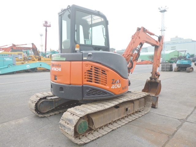 USED TRACKED EXCAVATOR HITACHI ZX40U-2 HCM1M900P00012911 (F